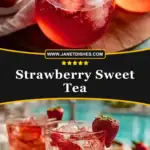 Strawberry Sweet Tea Pin
