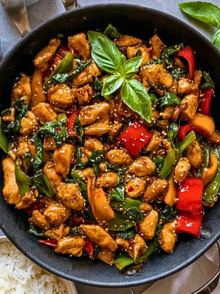 Thai Basil Chicken 2
