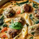 Creamy Italian Meatball Soup 1