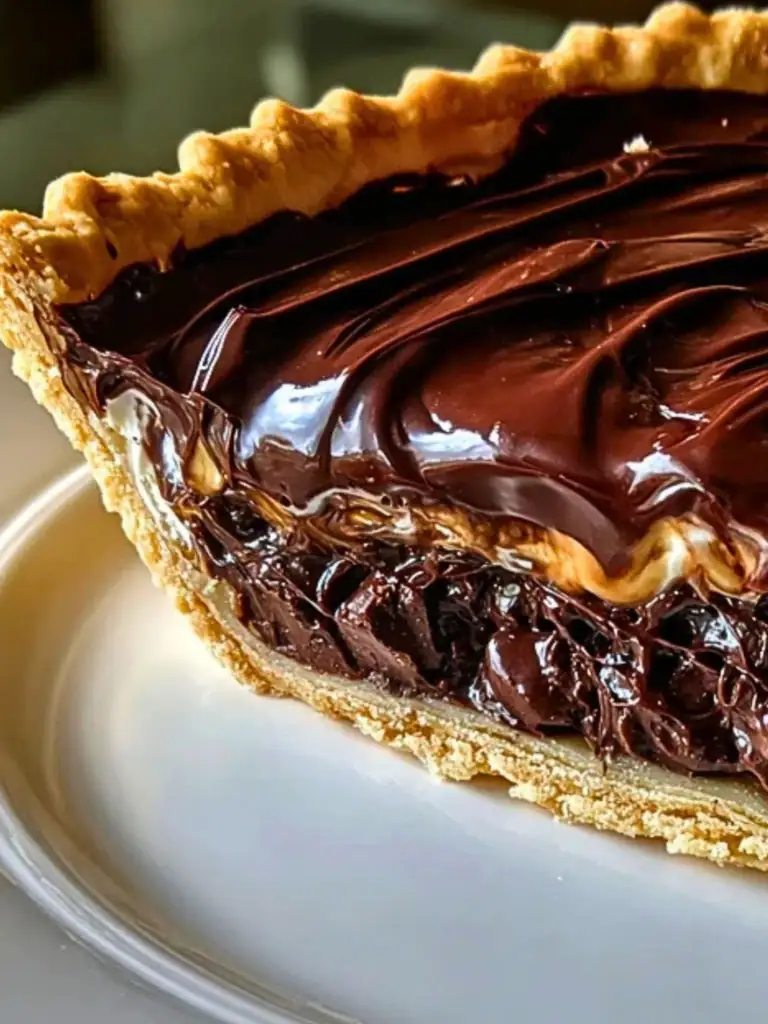 Decadent Hot Fudge Pie 2