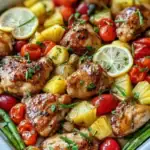 Hawaiian Chicken Sheet Pan 1