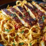 One-Pan Creamy Sweet and Spicy Cajun Chicken Pasta 1