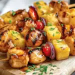 Pineapple Chicken Kabobs 1