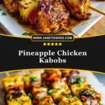 Pineapple Chicken Kabobs Pin 1