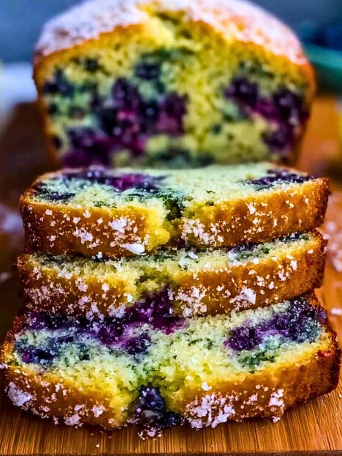 Lemon Blueberry Zucchini Bread
