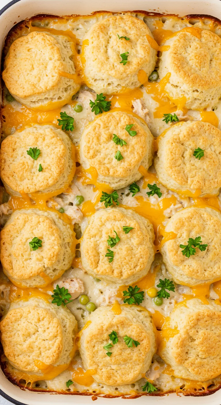 Chicken Biscuit Casserole